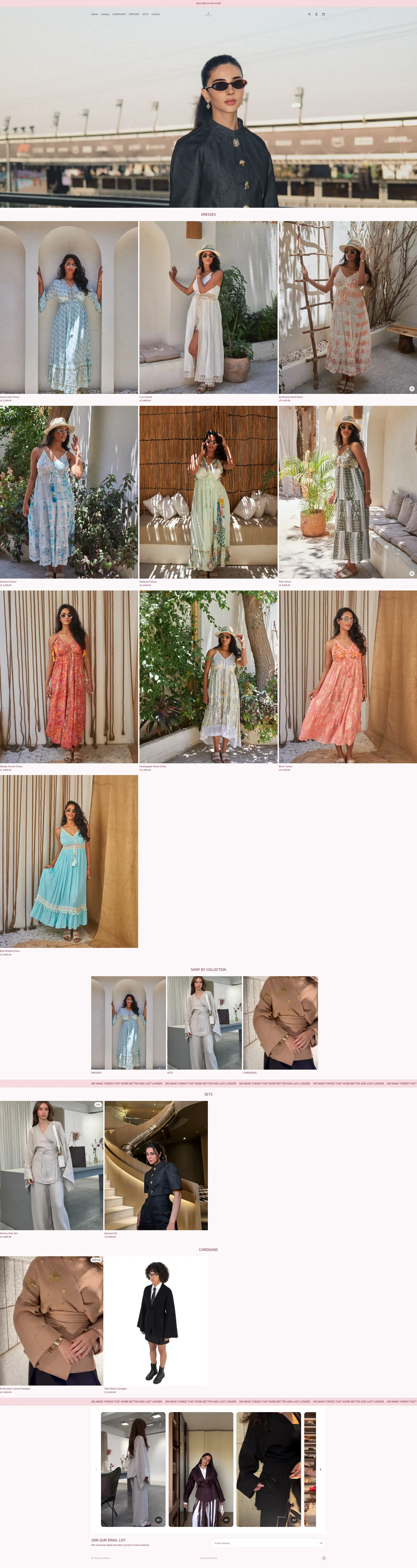 Fashion Commerce website